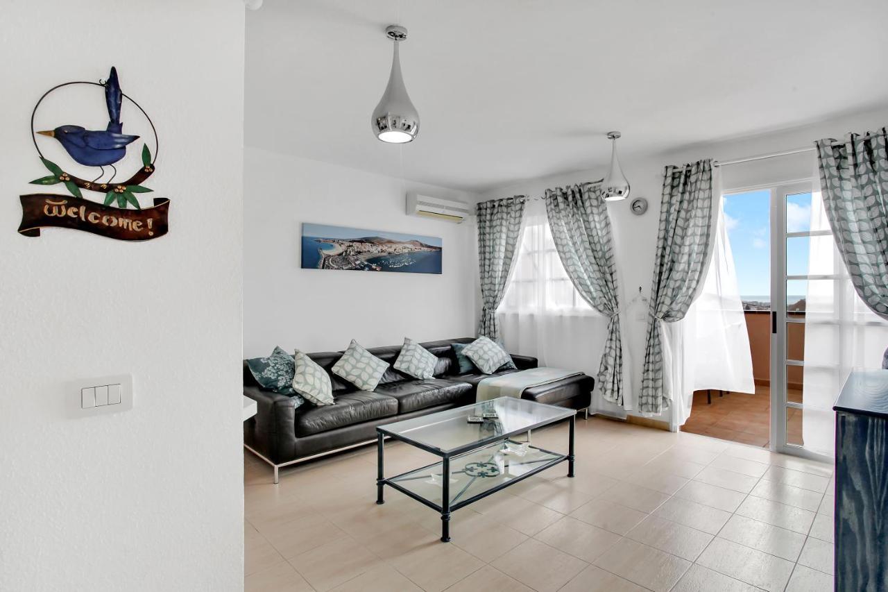 Top Floor, Sea View, Huge Terrace, Heated Pool, Garage Лос Кристианос Экстерьер фото