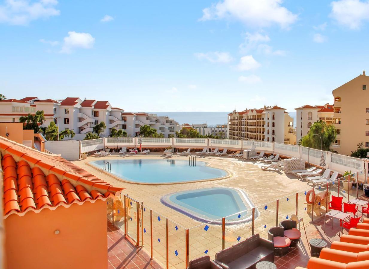 Top Floor, Sea View, Huge Terrace, Heated Pool, Garage Лос Кристианос Экстерьер фото